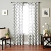 Lush Décor Phyllis 1-pack Burnout Window Curtain