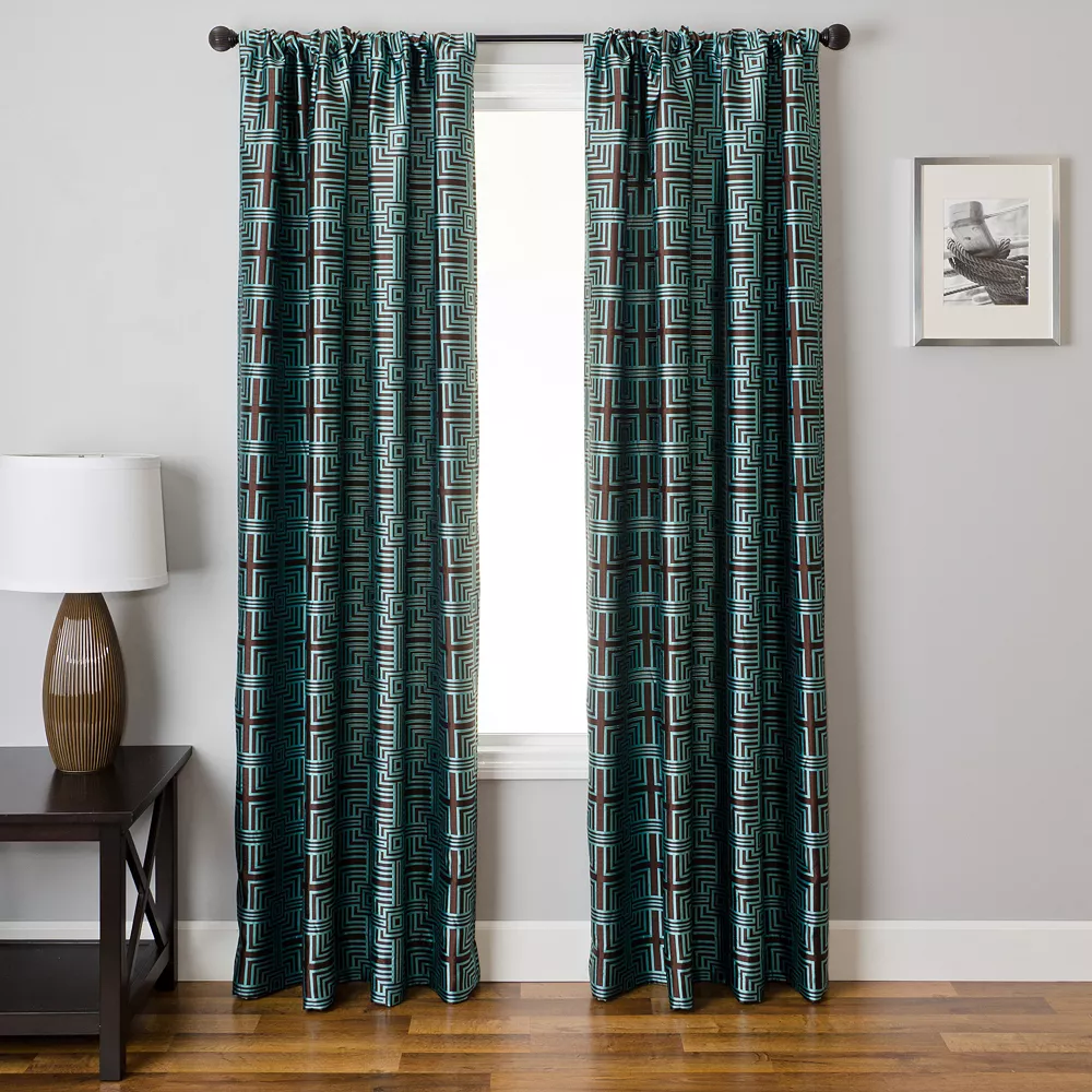 Lush Décor Elenor 1-pack Square Window Curtain 3 Lush Décor Elenor 1-pack Square Window Curtain