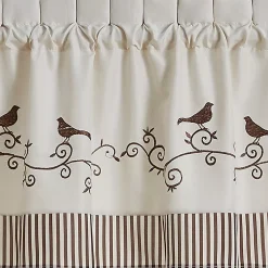 CHF Bird Window Valance 9 CHF Bird Window Valance -Greenland Home Fashions Shop 1047211 ALT3