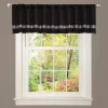 Lush Décor Lush Decor Night Sky Window Valance -Greenland Home Fashions Shop 1192511 Black