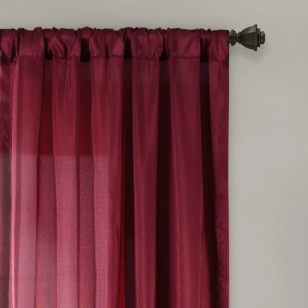 Lush Décor Lush Decor Milione Fiori Window Curtains 4 Lush Décor Lush Decor Milione Fiori Window Curtains - Image 2