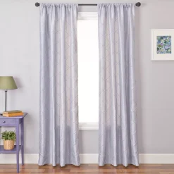 Lush Décor Chesterley 1-pack Window Curtain - 53'' X 84''