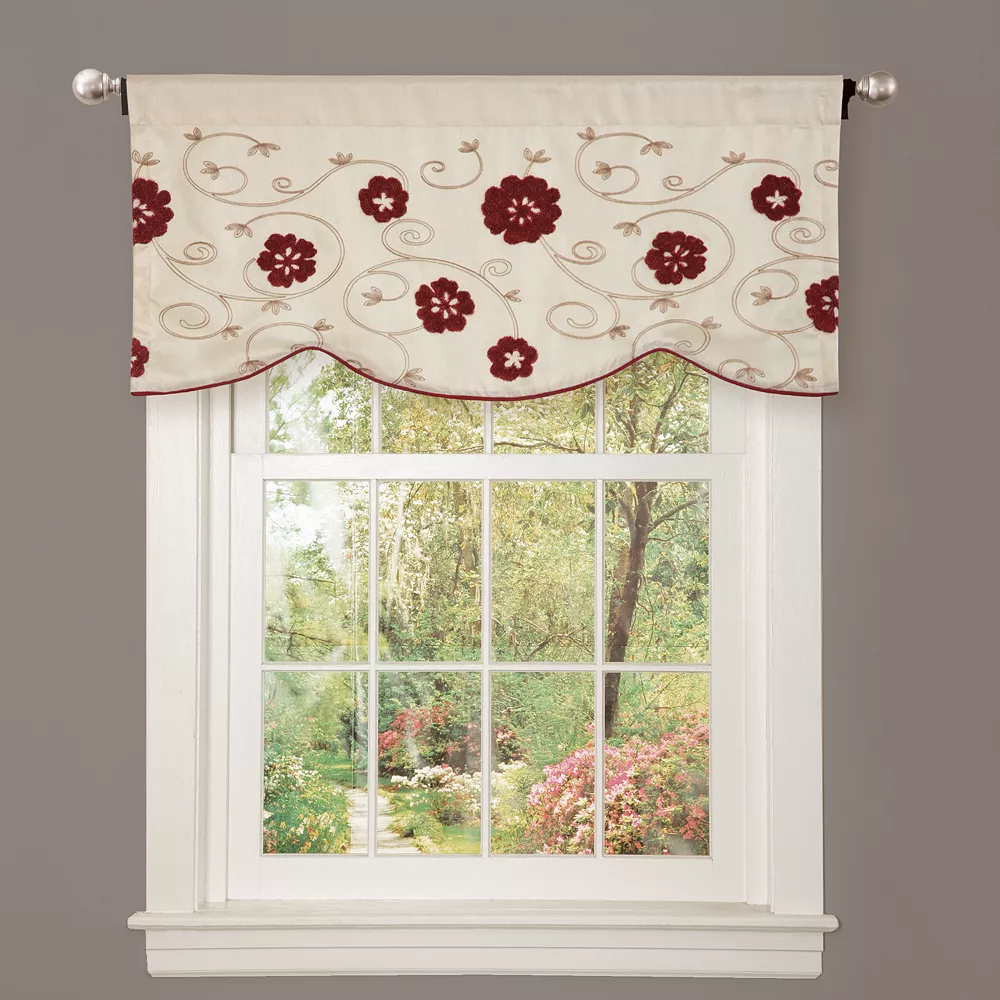 Lush Décor Lush Decor Royal Embrace Window Valance 3 Lush Décor Lush Decor Royal Embrace Window Valance