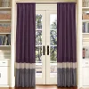 Lush Décor Lush Decor 2-pack Mia Window Curtains - 54" X 84" -Greenland Home Fashions Shop 1231219 Gray Purple