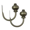 Rod Desyne Polished Knob 2-pk. Curtain Holdbacks -Greenland Home Fashions Shop 1243862