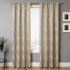 Softline 1-pack Scotia Window Curtain - 55'' X 84'' 1 Softline 1-pack Scotia Window Curtain - 55'' X 84'' -Greenland Home Fashions Shop 1657040 Haze