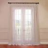 EFF 2-pack Solid Sheer Voile Window Curtains -Greenland Home Fashions Shop 1668105 Off White