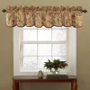 Waverly Imperial Dress Window Valance - 50" X 15" 1 Waverly Imperial Dress Window Valance - 50" X 15" -Greenland Home Fashions Shop 1681613