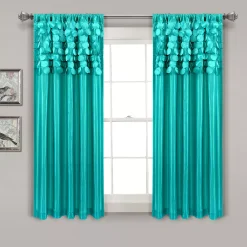 Lush Décor Lush Decor 2-pack Circle Dream Window Curtains -Greenland Home Fashions Shop 1682529 ALT5