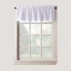 Sonoma Goods For Life® Ayden Linen Blend Tier Window Valance - 56'' X 14'' -Greenland Home Fashions Shop 1760809 White