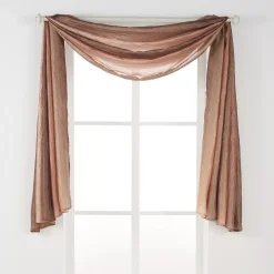Achim 1-Panel Ombre Window Scarf - 144'' X 50''