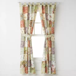 Greenland Home Fashions Blooming Prairie 1-Panel Window Curtain - 48'' X 84''