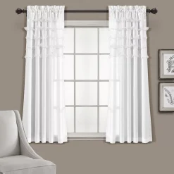 Lush Décor Lush Decor Avery Sheer Window Curtain Pair -Greenland Home Fashions Shop 2015023 ALT4