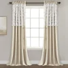 Lush Décor Lush Decor Avery Sheer Window Curtain Pair -Greenland Home Fashions Shop 2015023 Neutral