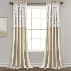 Lush Décor Lush Decor Avery Sheer Window Curtain Pair