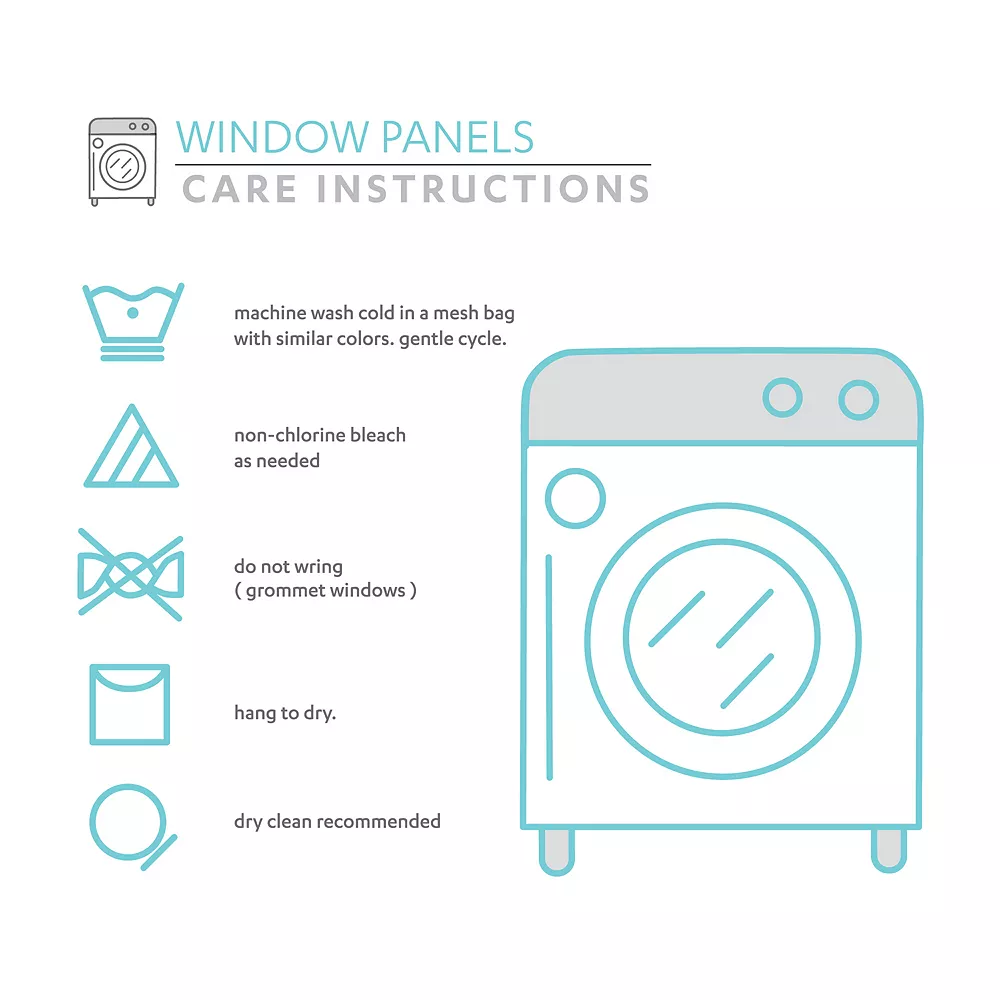 Lush Décor Lush Decor 1-Panel Riley Sheer Window Curtain - 54'' X 84'' 8 Lush Décor Lush Decor 1-Panel Riley Sheer Window Curtain - 54'' X 84'' - Image 6