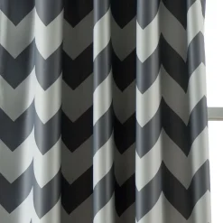 Lush Décor Lush Decor Chevron Blackout Window Curtain Pair - 52'' X 84'' -Greenland Home Fashions Shop 2064768 ALT2