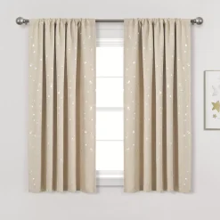Lush Décor Lush Decor 2-pack Star Blackout Window Curtains - 52'' X 84'' -Greenland Home Fashions Shop 2067134 ALT5