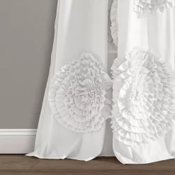 Lush Décor Lush Decor 1-Panel Serena Window Curtain -Greenland Home Fashions Shop 2111399 ALT2