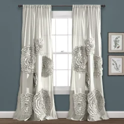Lush Décor Lush Decor 1-Panel Serena Window Curtain