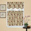 Waverly Felicite Tier Kitchen Window Curtain Set - 60'' X 36'' -Greenland Home Fashions Shop 2222931 Creme