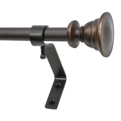 Decopolitan Cafe Trumpet Adjustable Curtain Rod