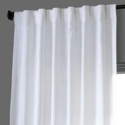 EFF 1-Panel Heavyweight Solid Window Curtain -Greenland Home Fashions Shop 2298679 ALT3