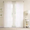 Madison Park 1-Panel Kida Sheer Window Curtain 2 Madison Park 1-Panel Kida Sheer Window Curtain -Greenland Home Fashions Shop 2305396 White