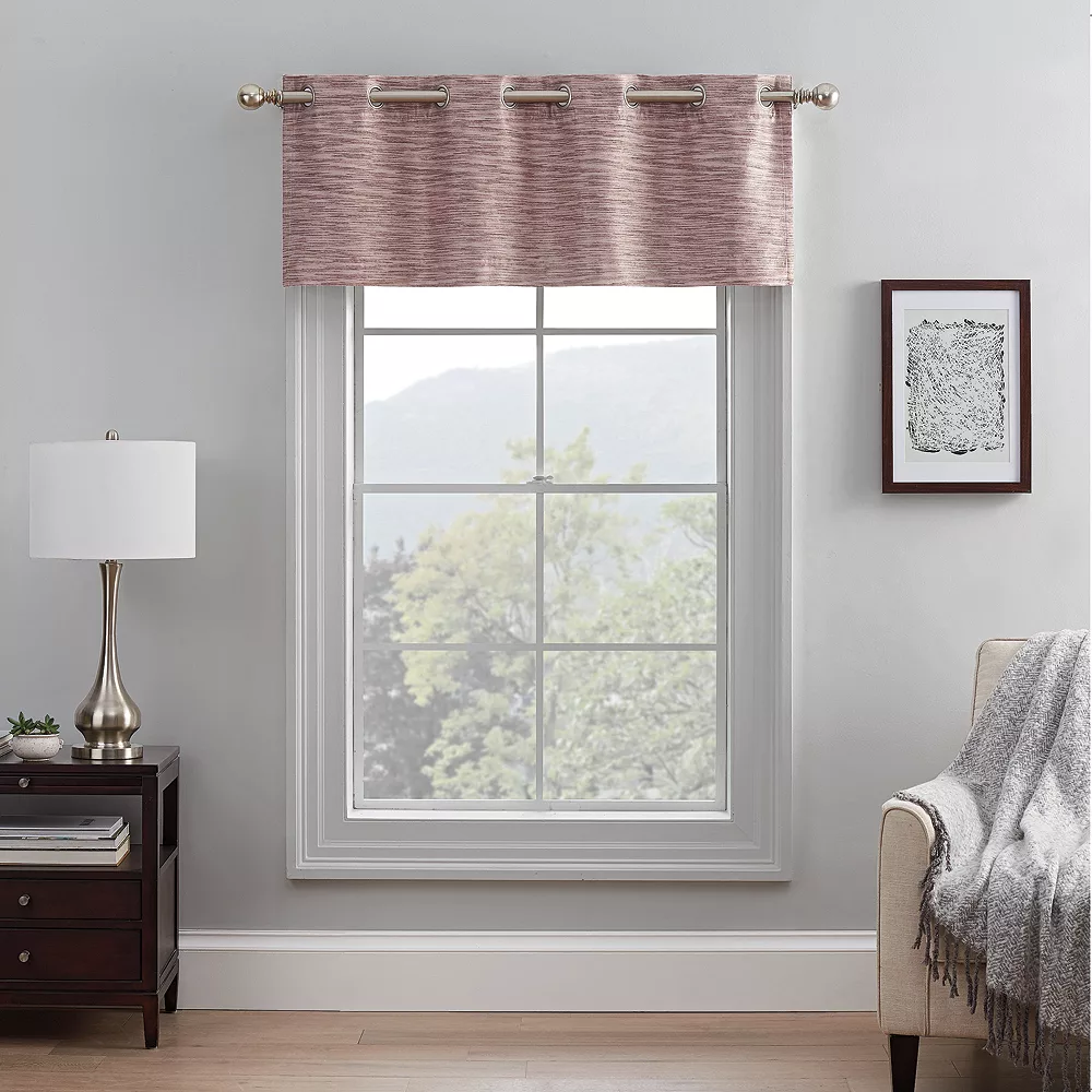 Eclipse Dylan Blackout Window Valance 3 Eclipse Dylan Blackout Window Valance