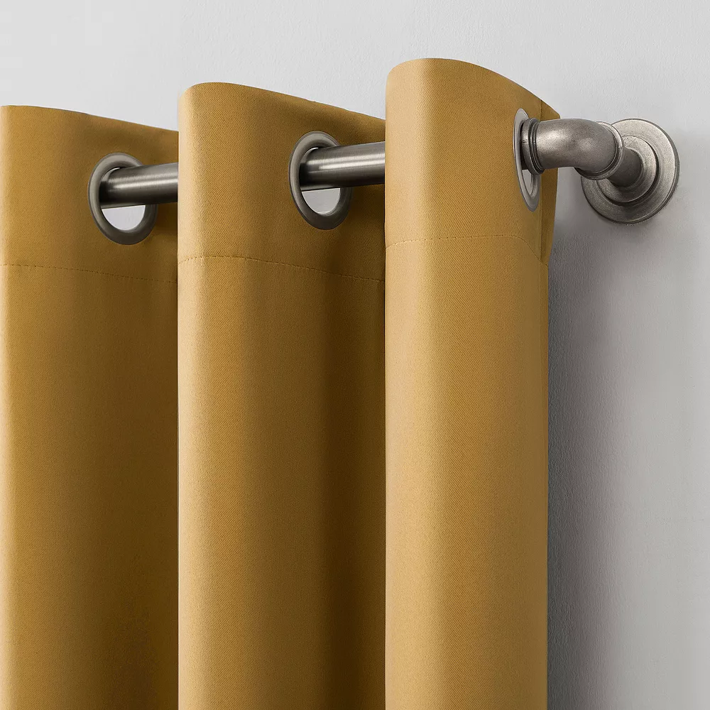 Sun Zero Blackout 1-Panel Mercer Window Curtain 8 Sun Zero Blackout 1-Panel Mercer Window Curtain - Image 6