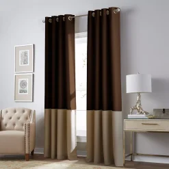Window Curtainworks 1-Panel Kendall Lined Window Curtain -Greenland Home Fashions Shop 2357218 ALT4