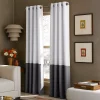 Window Curtainworks 1-Panel Kendall Lined Window Curtain -Greenland Home Fashions Shop 2357218 White