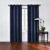Eclipse Round & Round Single Curtain Blackout Window Curtain -Greenland Home Fashions Shop 2357555 Navy