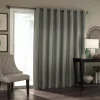 Eclipse Bryson Room-Darkening Patio Door Curtain 2 Eclipse Bryson Room-Darkening Patio Door Curtain -Greenland Home Fashions Shop 2360507 Gray