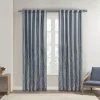 Madison Park 1-Panel Eliza Light Filtering Embroidered Window Curtain -Greenland Home Fashions Shop 2360927 Blue