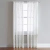 CHF 1-Panel Lyric Sheer Window Curtain -Greenland Home Fashions Shop 2363205 White