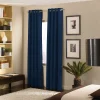 Window Curtainworks 1-Panel Cameron Window Curtain -Greenland Home Fashions Shop 2364352 Navy