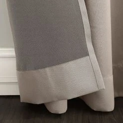 Sun Zero 1-Panel Gramercy Grommet Room Darkening Window Curtain -Greenland Home Fashions Shop 2376277 ALT2