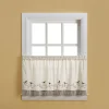 CHF Bird Tier Window Curtain Set -Greenland Home Fashions Shop 2376667
