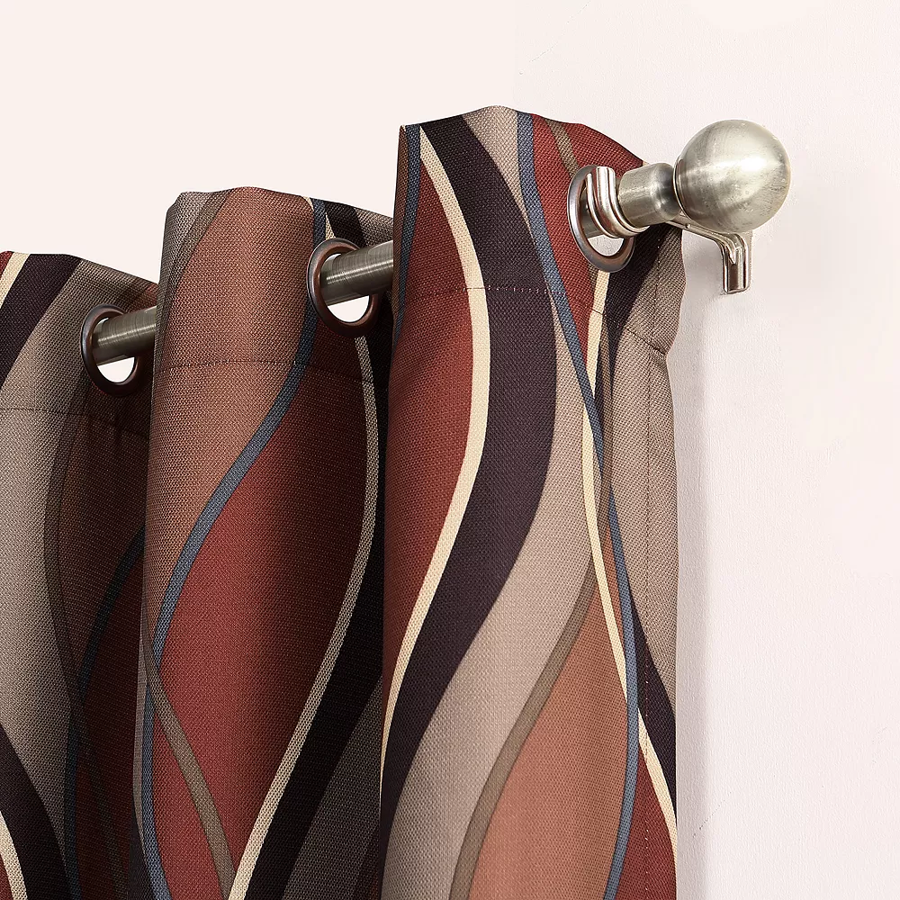 No. 918 1-Panel Intersect Window Curtain 4 No. 918 1-Panel Intersect Window Curtain - Image 2