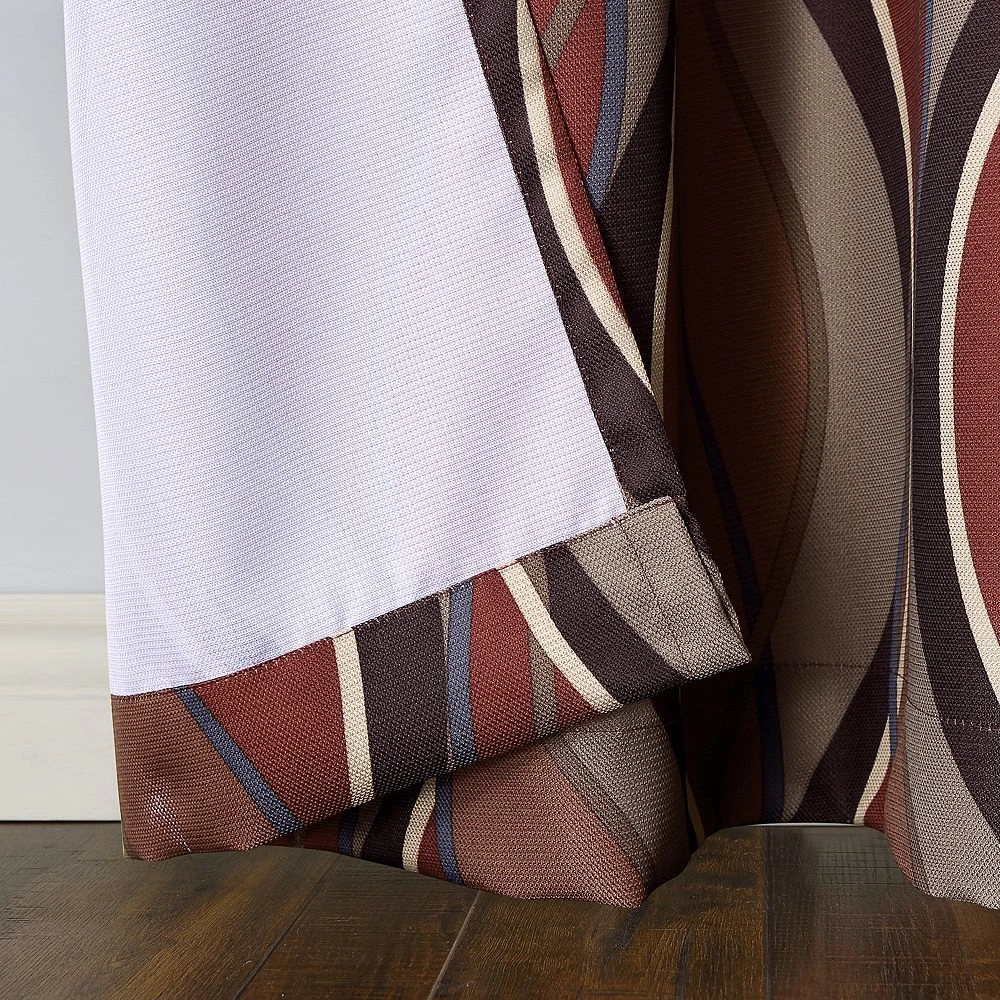 No. 918 1-Panel Intersect Window Curtain 5 No. 918 1-Panel Intersect Window Curtain - Image 3