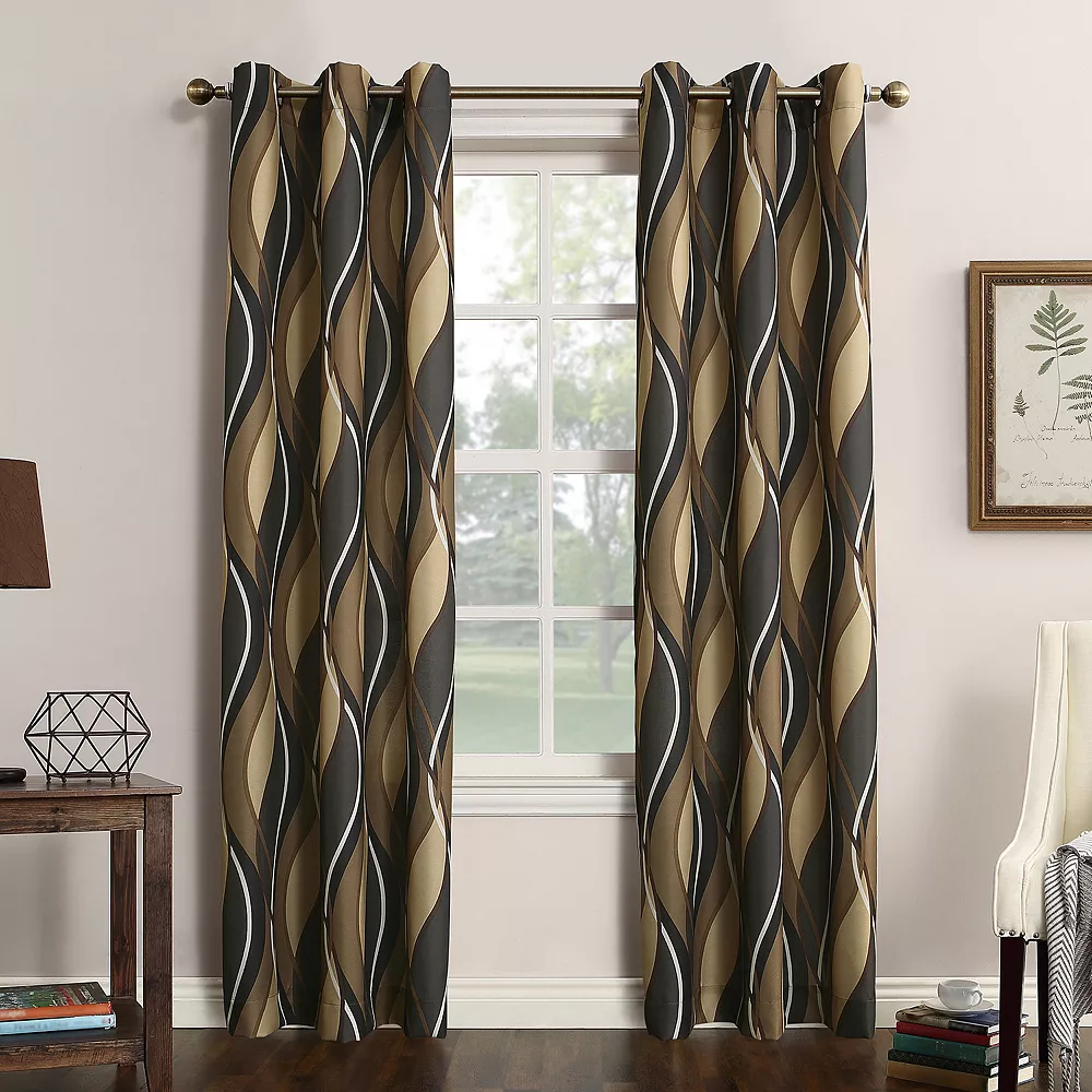 No. 918 1-Panel Intersect Window Curtain 3 No. 918 1-Panel Intersect Window Curtain