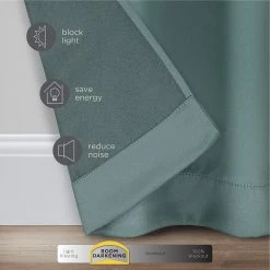 Eclipse Tricia Room Darkening Window Curtain -Greenland Home Fashions Shop 2399338 ALT2