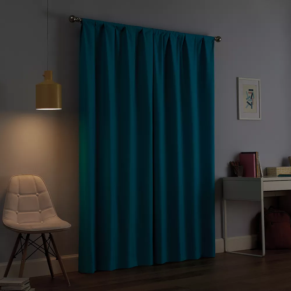 Eclipse Kids Kendall Single Curtain Blackout Window Curtain 4 Eclipse Kids Kendall Single Curtain Blackout Window Curtain - Image 2