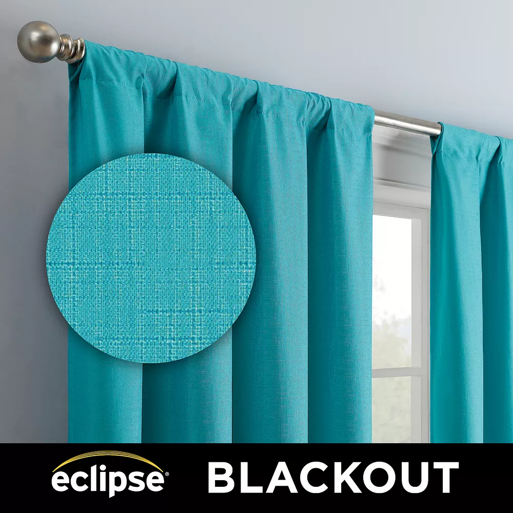 Eclipse Kids Kendall Single Curtain Blackout Window Curtain 5 Eclipse Kids Kendall Single Curtain Blackout Window Curtain - Image 3