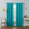 Eclipse Kids Kendall Single Curtain Blackout Window Curtain -Greenland Home Fashions Shop 2409783 Turquoise
