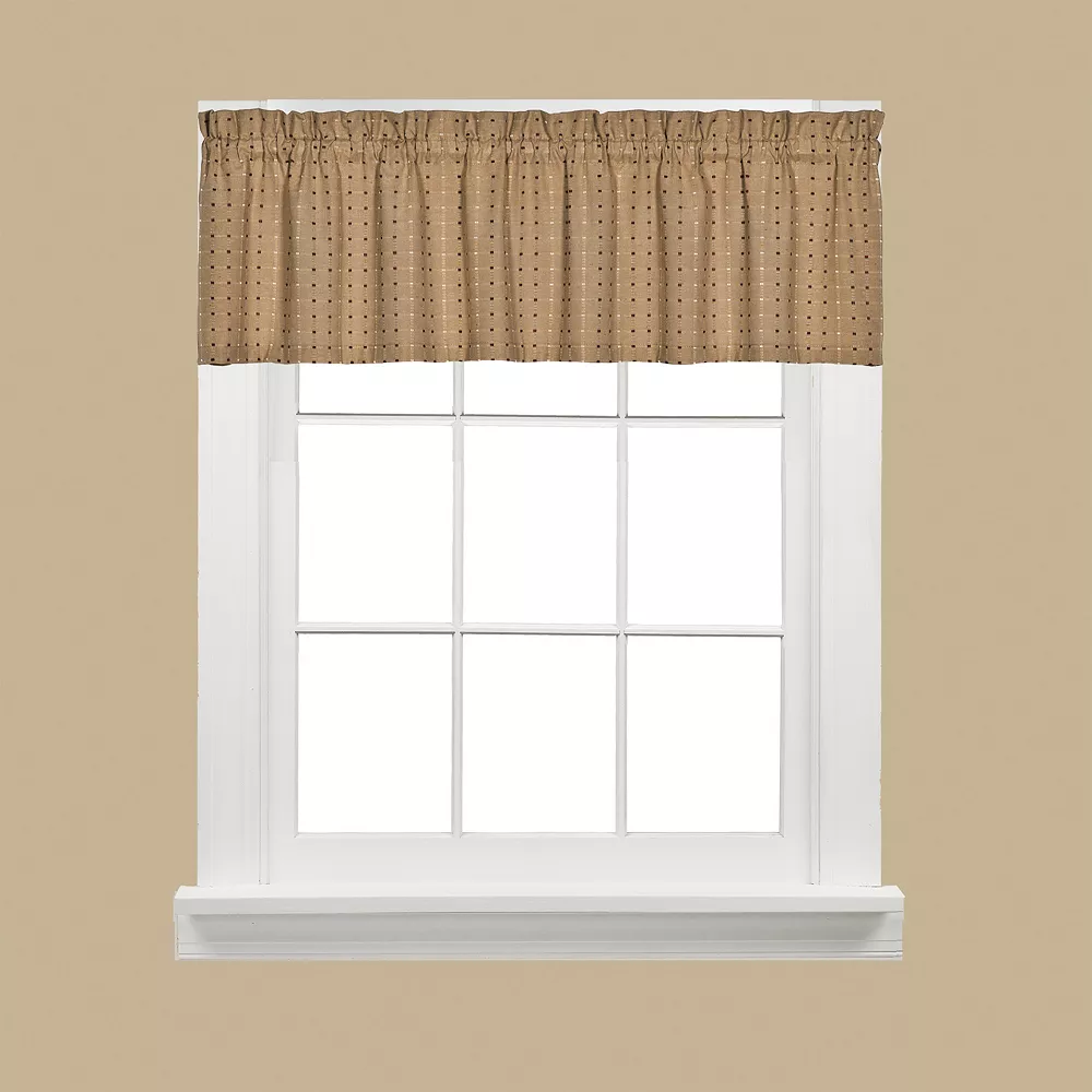 Saturday Knight, Ltd. Hopscotch Window Valance - 58'' X 13'' 3 Saturday Knight, Ltd. Hopscotch Window Valance - 58'' X 13''