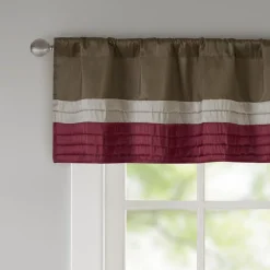 Madison Park Eastridge Window Valance - 50'' X 18'' -Greenland Home Fashions Shop 2460205 ALT