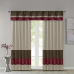 Madison Park Eastridge Window Valance - 50'' X 18'' -Greenland Home Fashions Shop 2460205 ALT3