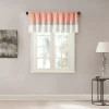 Madison Park Eastridge Window Valance - 50'' X 18'' -Greenland Home Fashions Shop 2460205 Coral